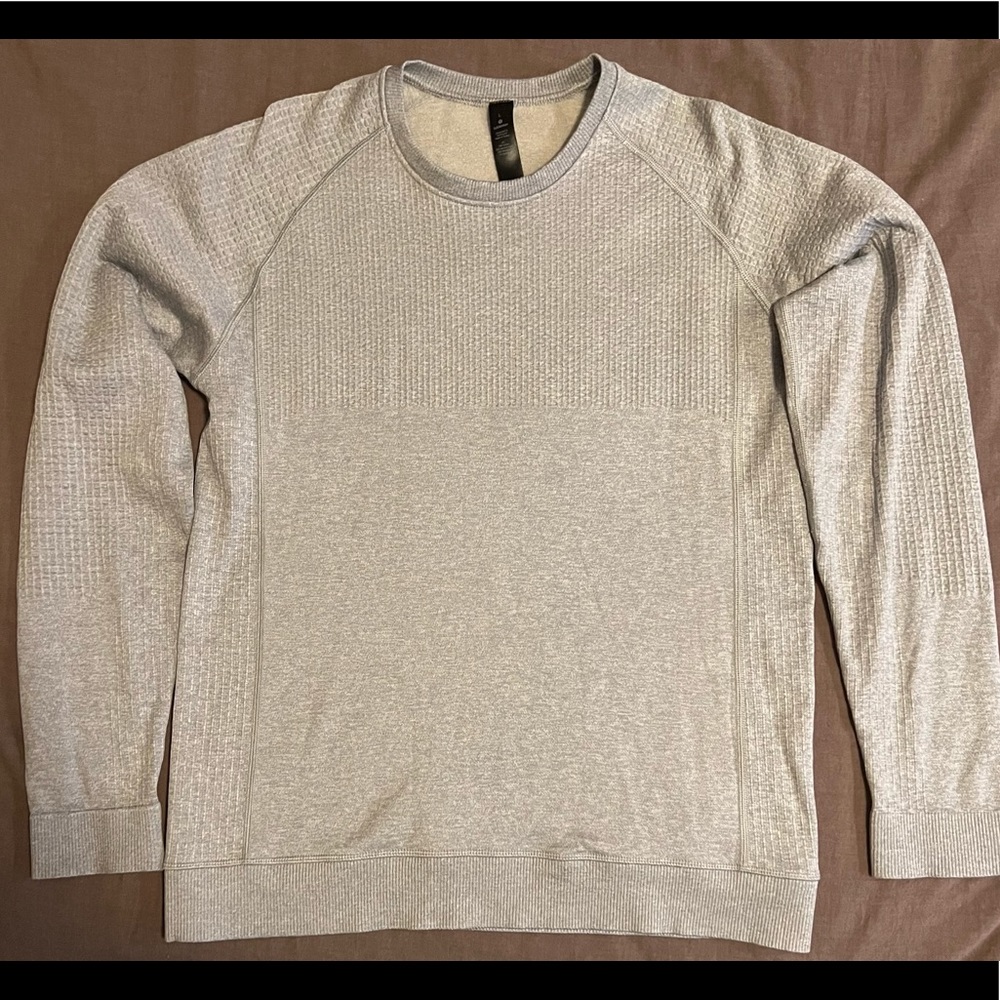 Mens Lululemon Engineered Warmth Large Crew Sweater